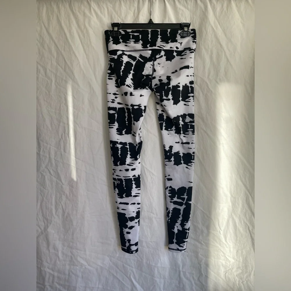 Alo Yoga Airbrush Legging Tie Dye High Waisted Sculpting Yoga Pants Size XS